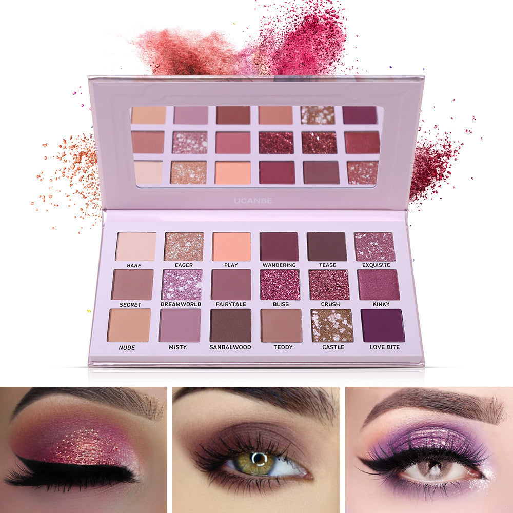 Make-up Tray Desert rose Eye Shadow 18 Colors Make-up Tray Desert rose Eye Shadow 18 Colors